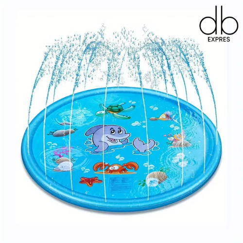 CoolWave Pool ™. Piscina Alfombra Lanza Agua 170 Cm.