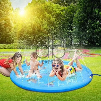 CoolWave Pool ™. Piscina Alfombra Lanza Agua 170 Cm.